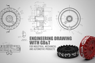 make detailed 2d engineering drawing for manufacturing