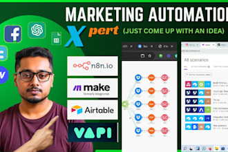 setup make com automation make com api integration make com ai agent vapi n8n