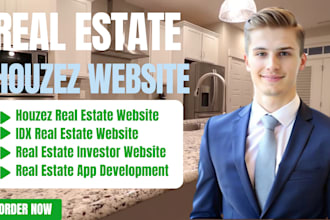 build pro houzez idx real estate website with app for elite brokers