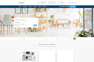 build real estate idx website, rental website, houzez theme
