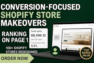 shopify website design, shopify ecommerce store, seo, shopify dropshipping store