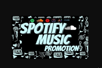 promote spotify music via spotify ads for USA, UK monthly listener