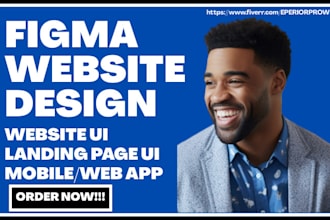 do figma design website mockup figma saas landing page website ui ux template