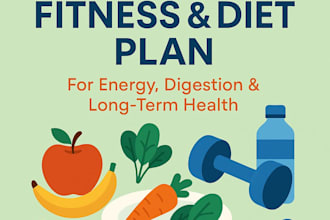 create a custom workout and diet plan for your fitness goals