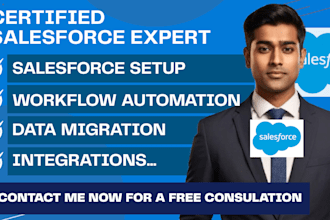 setup salesforce workflow automation report dashboard ai salesforce