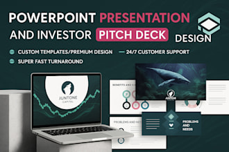 do investor pitch deck, powerpoint presentation design startup pitch deck design