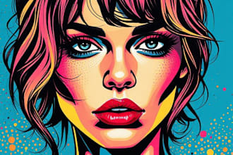 make awesome wpap pop art portrait