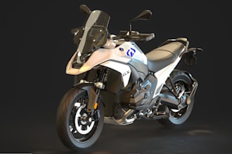 render 3d motor bike, assetto corsa, ue5 rigging, gta game, 3d vehicles, bicycle