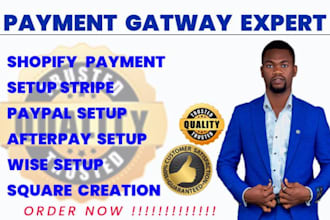 setup configure shopify payment, shopify balance, integrate stripe, paypal, wise