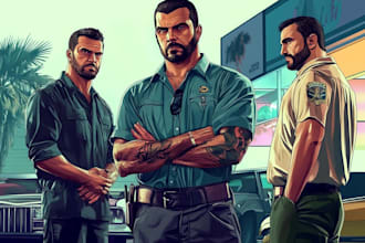 make custom gta v character for you