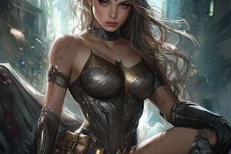 design you a character or superhero