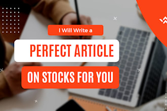 write a technical article on stocks, finance and investment
