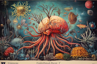 design scientific, medical illustrations and diagrams