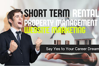 generate property management leads build vacation website short term rentals ads