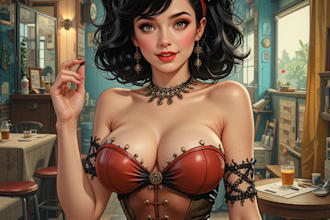 make a cute and sexy pin up pinup girl