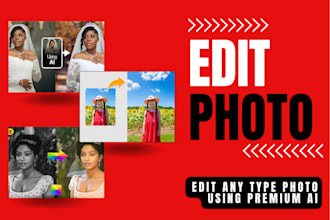 do photoshop work, photo editing, color change, face swap, object remove