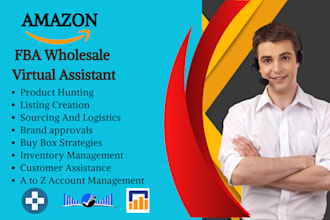 be your expert amazon fba wholesale virtual assistant