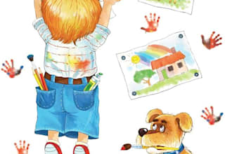 children story book illustration children story book illustration
