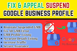 appeal gmb reinstate suspended google my business profile, gmb appeal gmb