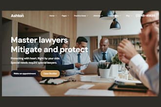 build legal website law firm website attorney website immigration lawyer website