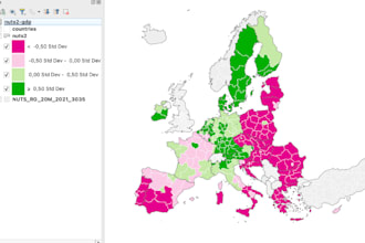 create gis maps and do spatial data analysis