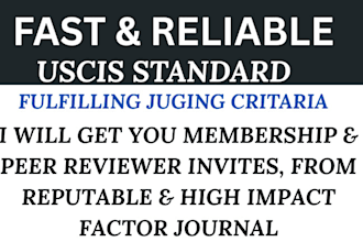 fulfill peer review and judging criteria for eb1, eb1a, or niw petitions