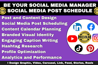 schedule post on facebook instagram tiktok weekly monthly using buffer hootsuite