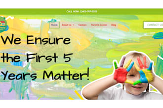 kindergarten, preschool, childcare, children, education, school, daycare website