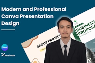 design a modern and professional custom presentation