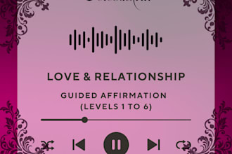 create sell calming audio for mindset growth
