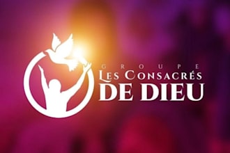 do modern christian ministry religious and church logo or any graphics design