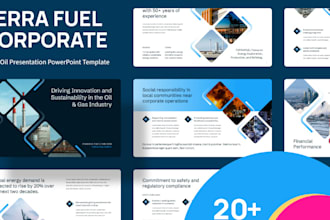 redesign powerpoint, pitch deck, canva design presentation for business success