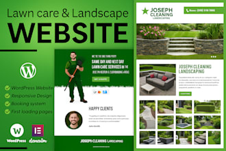 build office, house cleaning service website or appointment, booking website