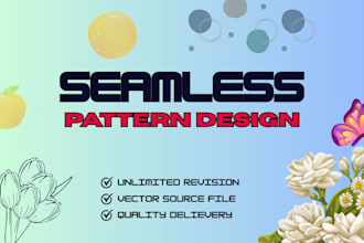 make seamless repeat pattern design