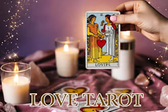 provide a detailed love and relationship tarot reading