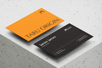 design a professional and modern business card