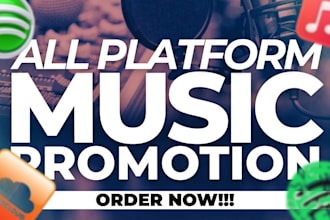 do soundcloud spotify apple music itunes promotion for single ep albums growth