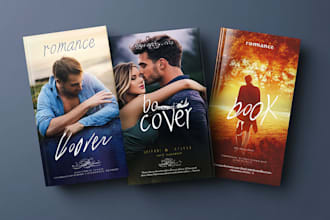 design epic fantasy, KDP romance book cover