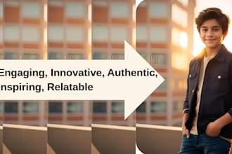 ai content creator india and image ,tagline , logo