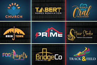 create modern,initial, minimalist business logo design