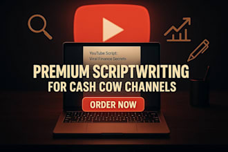 research and write viral youtube video scripts