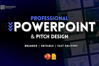 design powerpoint presentation slides template google slides or pitch deck