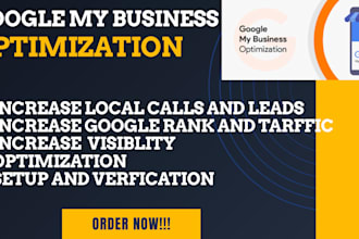 create google my business profile optimize local SEO gmb listing gbp map ranking