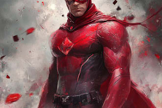 make cartoon character superhero etc from your photos