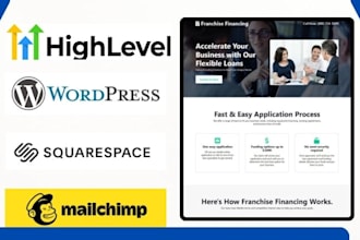 design 1 page website wix landing page wordpress landing page gohighlevel funnel