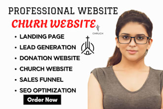 build church religion website, christian website, sermons, and donation website