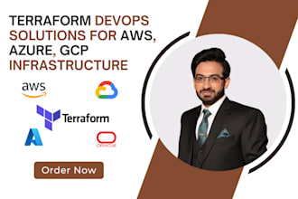 provide terraform devops solutions for AWS, azure, and gcp