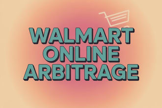 provide you walmart online arbitrage, wfs and wfm services