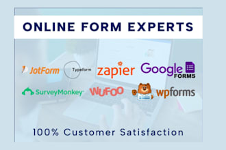 create jotform, typeform, google form, cognito form, surveys, formstack, wpform
