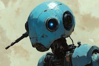 create warhammer illustration based on your description